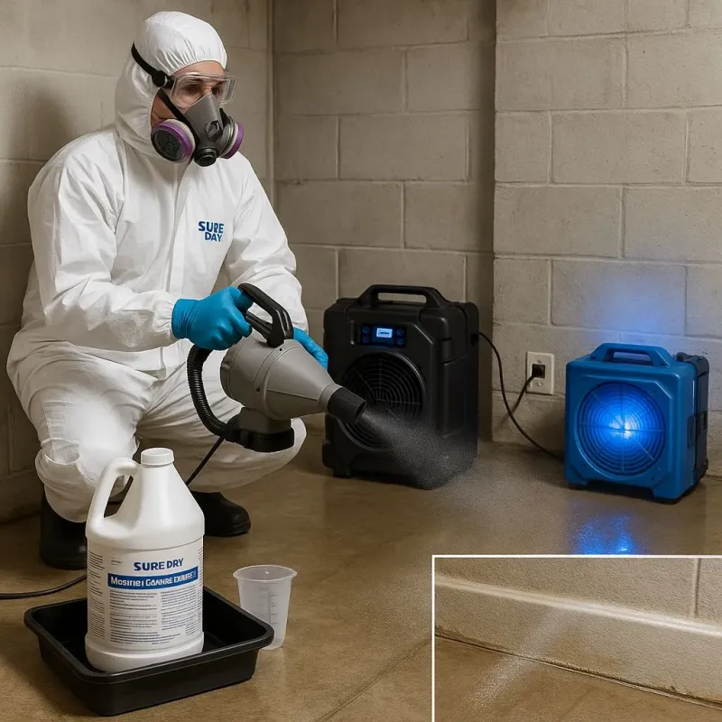Sanitization and Odor Removal process in Landmark, AR